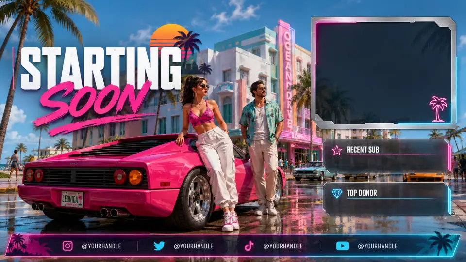 Downtown Start Screen