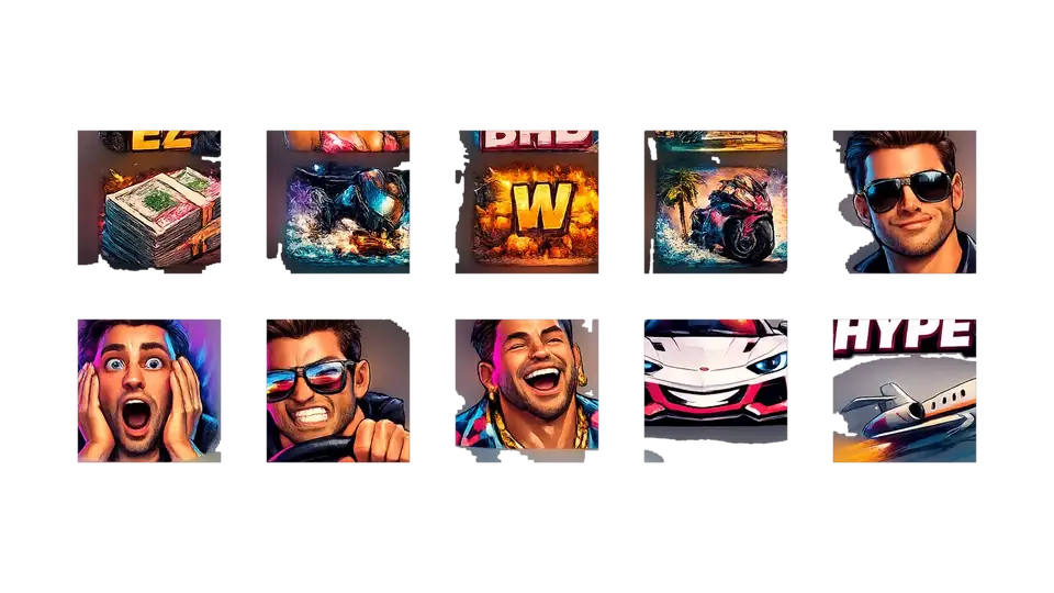 GTA VI reaction emote pack license
